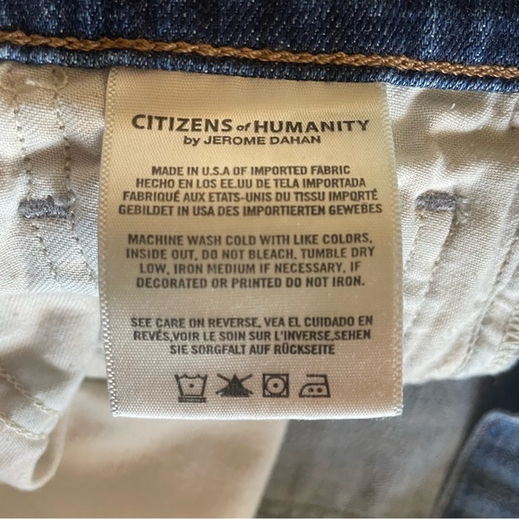 Citizens of Humanity Corey Slouchy Slim Jeans Women’s 25 Premium Vintage Grunge - Picture 15 of 16
